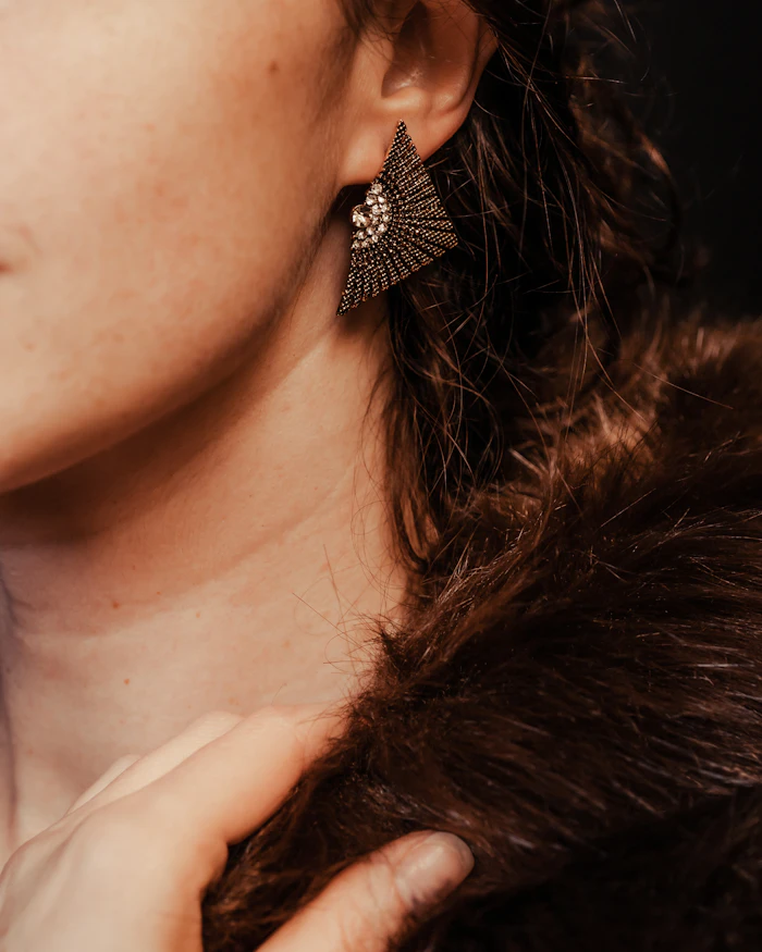 Boucles d'oreilles pentacle